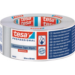 Aluminiumklebeband Univ.63632 m.Liner L.50m B.50mm Rl.TESA Aluminiumklebeband Univ.63632 m.Liner L.50m B.50mm Rl.TESA