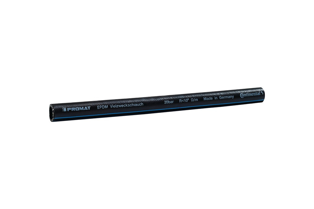 EPDM Industrie u.Vielzweckschlauch L.40m ID 19mm AD 28mm PROMAT EPDM Industrie u.Vielzweckschlauch L.40m ID 19mm AD 28mm PROMAT