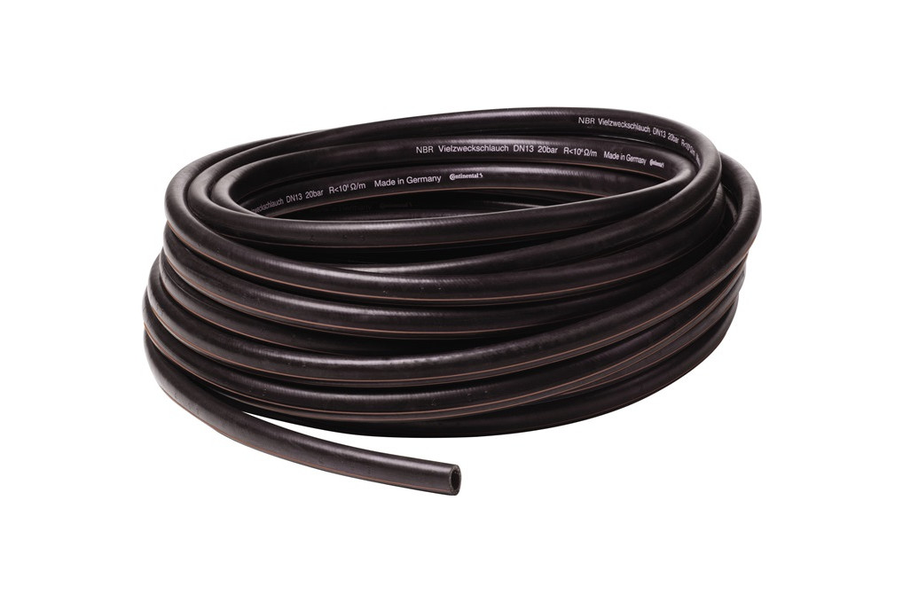 NBR Vielzweckschlauch ID 19mm Wandst.4,5mm L.40m PROMAT