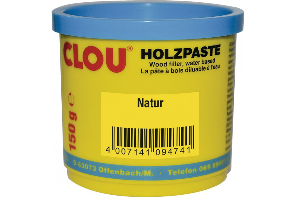 Holzpaste Farbe 01 natur 150g Dose CLOU Holzpaste Farbe 01 natur 150g Dose CLOU