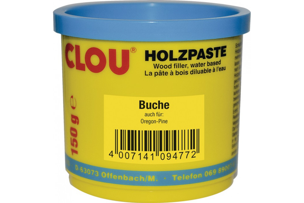 Holzpaste Farbe 04 buche 150g Dose CLOU Holzpaste Farbe 04 buche 150g Dose CLOU