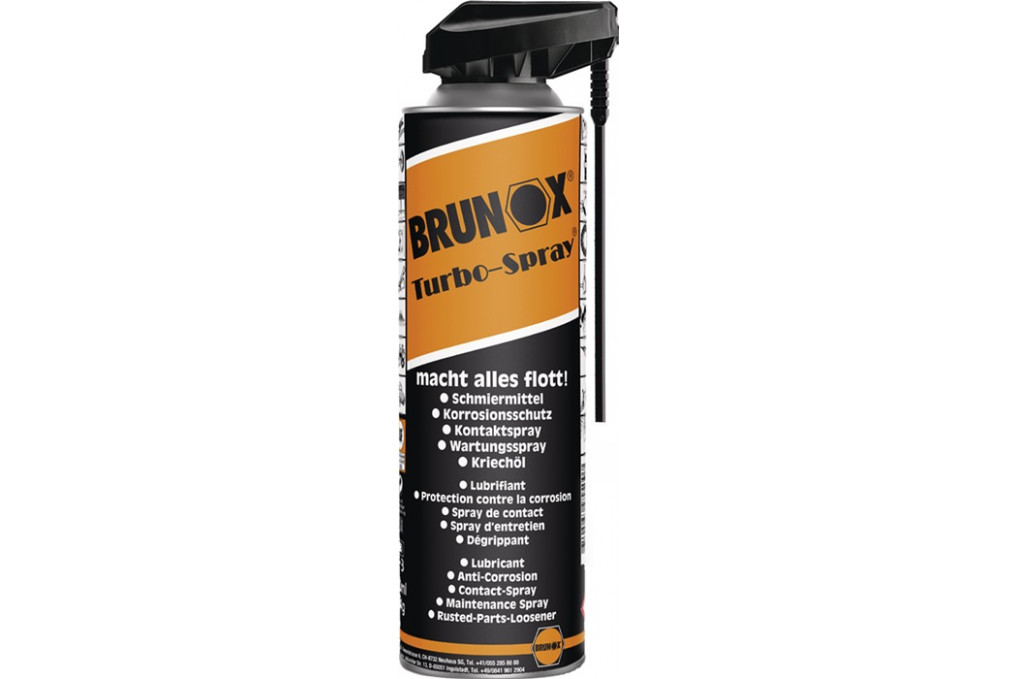 Multifunktionsspray Turbo Spray® 500 ml Spraydose Power Click BRUNOX