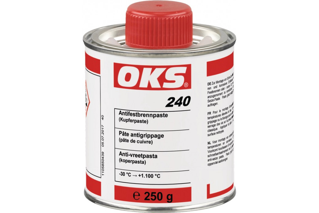 Antifestbrennpaste (Kupferpaste) OKS 240 250g Pinseldose OKS
