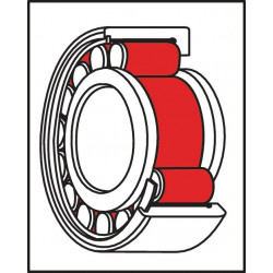 Mehrzweckfett f.die Lebensmitteltechnik OKS 476 400ml weiß NSF H1 Kartusche OKS
