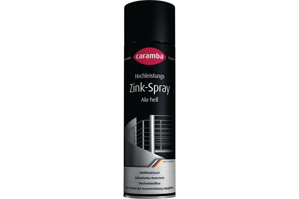 Zinkspray Alu hell 500 ml Spraydose CARAMBA