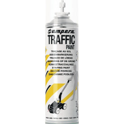 Bodenmarkierspray TRAFFIC PAINT 500ml weiß AMPERE