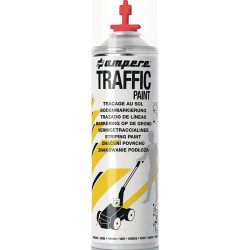 Bodenmarkierspray TRAFFIC PAINT 500ml rot AMPERE