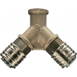 Verteiler Gew.G 1 2 Zoll 19,17mm DN 7,2,Innengewinde,2 Kupplungen EWO Verteiler Gew.G 1 2 Zoll 19,17mm DN 7,2,Innengewinde,2 Kupplungen EWO