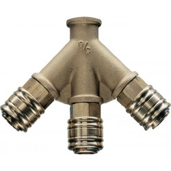 Verteiler Gew.G 1 2 Zoll 19,17mm DN 7,2,Innengewinde,3 Kupplungen EWO Verteiler Gew.G 1 2 Zoll 19,17mm DN 7,2,Innengewinde,3 Kupplungen EWO