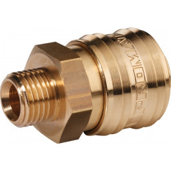 Schnellverschlusskupplung DN 7,2,AG MS blk Gew.G 3 8 Zoll 16,66mm PROMAT Schnellverschlusskupplung DN 7,2,AG MS blk Gew.G 3 8 Zoll 16,66mm PROMAT