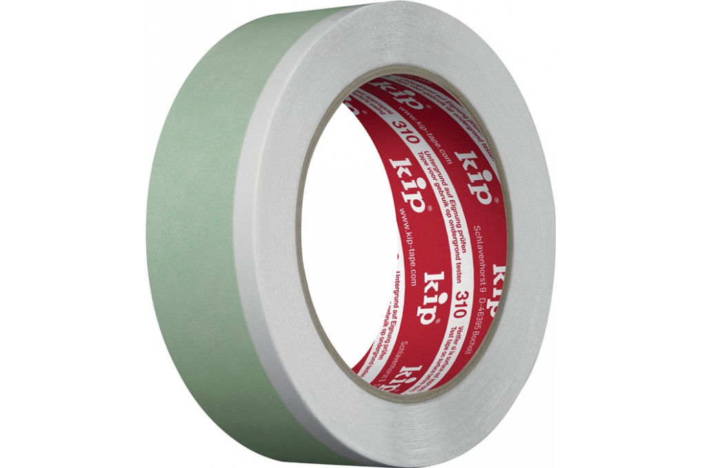 Doppelseitiges Klebeband Duoband 310 L.25m B.25mm grün weiß Rl.KIP Doppelseitiges Klebeband Duoband 310 L.25m B.25mm grün weiß Rl.KIP