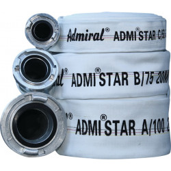 Bau  Industrieschlauch Admi®Star 602 ID 25 mm,1 Zoll L.20m Storz D