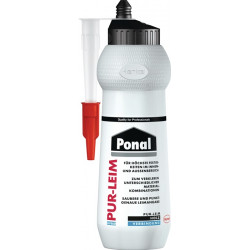 Montagekleber PUR Leim EN 204: D4 transp.420g Flasche PONAL Montagekleber PUR Leim EN 204: D4 transp.420g Flasche PONAL