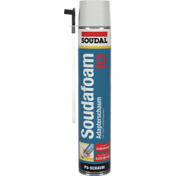1K Montageschaum SOUDAFOAM 750 ml B2 champagner m.Einw. Handsch.Dose SOUDAL 1K Montageschaum SOUDAFOAM 750 ml B2 champagner m.Einw. Handsch.Dose SOUDAL