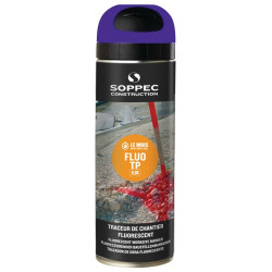 Baustellenmarkierspray FLUO TP neonblau 500ml Spraydose SOPPEC Baustellenmarkierspray FLUO TP neonblau 500ml Spraydose SOPPEC