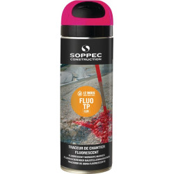 Baustellenmarkierspray FLUO TP neonpink 500ml Spraydose SOPPEC Baustellenmarkierspray FLUO TP neonpink 500ml Spraydose SOPPEC