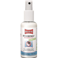 Mückenschutz Stichfrei® Sensitiv 100ml Pumpsprüher BALLISTOL Mückenschutz Stichfrei® Sensitiv 100ml Pumpsprüher BALLISTOL