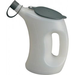 Messbecher 2l m.Schutzdeckel Schutzkappe am Auslauf HDPE PRESSOL