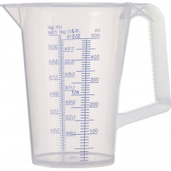 Messbecher 0,5 l blau Messbecher 0,5 l blau