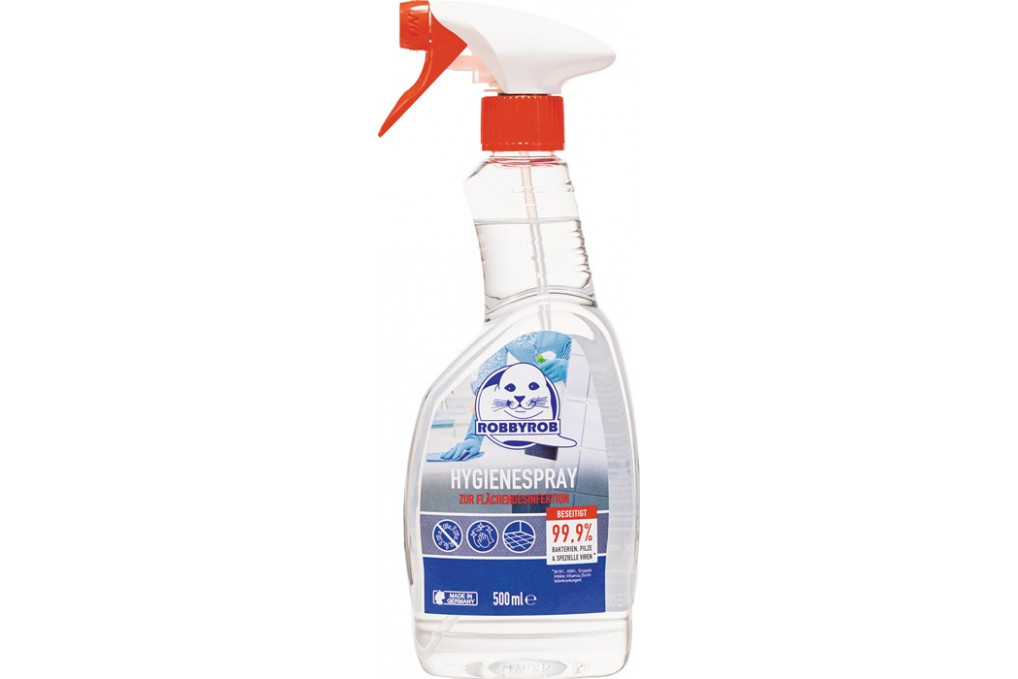 Flächendesinfektionsmittel 500ml Sprühflasche ROBBYROB Flächendesinfektionsmittel 500ml Sprühflasche ROBBYROB