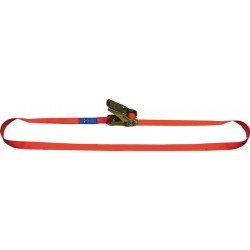 Zurrgurt DIN EN 12195 2 L.6m B.25mm m.Ratsche LC U 700 daN Zurrgurt DIN EN 12195 2 L.6m B.25mm m.Ratsche LC U 700 daN