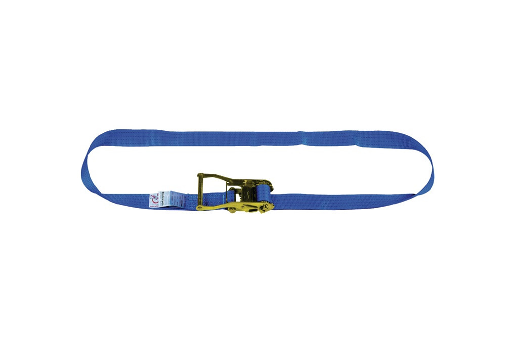 Zurrgurt DIN EN 12195 2 L.5m B.50mm m.Ratsche LC U 3000 daN