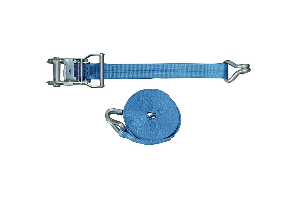 Zurrgurt DIN EN 12195 2 L.4m B.35mm m.Ratsche Spitzh.LC U 2000 daN PROMAT Zurrgurt DIN EN 12195 2 L.4m B.35mm m.Ratsche Spitzh.LC U 2000 daN PROMAT