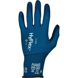 Handschuhe HyFlex Nr.11 818 Gr.10 dunkelblau Nylon Spandex EN 388 Kat.II Handschuhe HyFlex Nr.11 818 Gr.10 dunkelblau Nylon Spandex EN 388 Kat.II