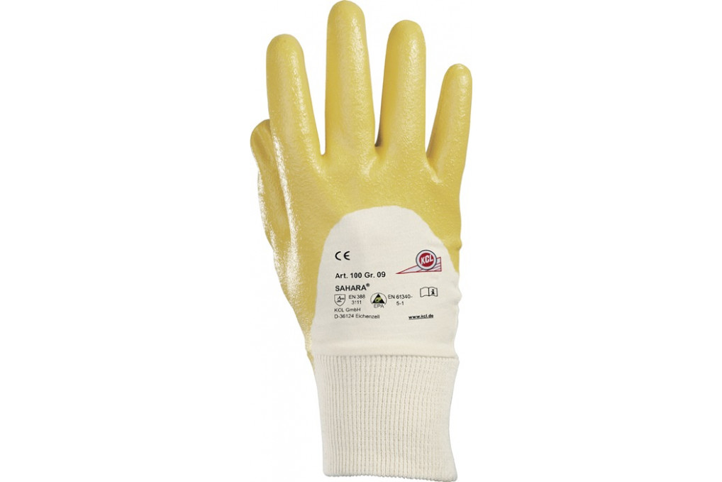 Handschuhe Sahara 100 Gr.10 gelb BW Trikot m.Nitril EN 388 PSA II HONEYWELL Handschuhe Sahara 100 Gr.10 gelb BW Trikot m.Nitril EN 388 PSA II HONEYWELL