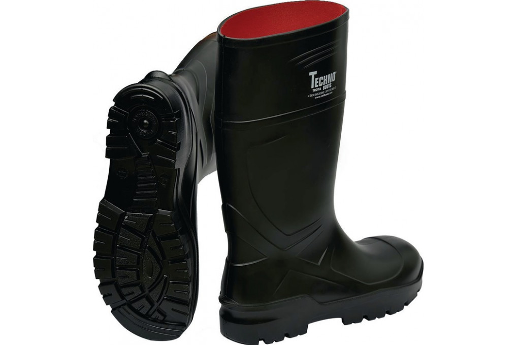 Sicherheitsstiefel Otra Gr.40 schwarz S5 CI SRC EN20345 PU TECHNO BOOTS