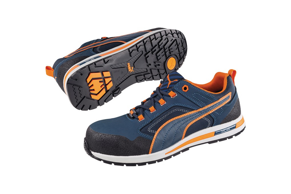 Sicherheitsschuh Crosstwist LOW Gr.46 W.11 blau orange S3S ESD HRO SR 20345:2022 Sicherheitsschuh Crosstwist LOW Gr.46 W.11 blau orange S3S ESD HRO SR 20345:2022