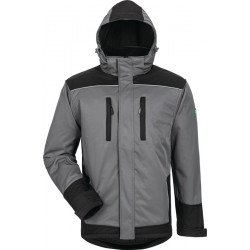 Wintersoftshelljacke Ajax Gr.M grau schwarz ELYSEE