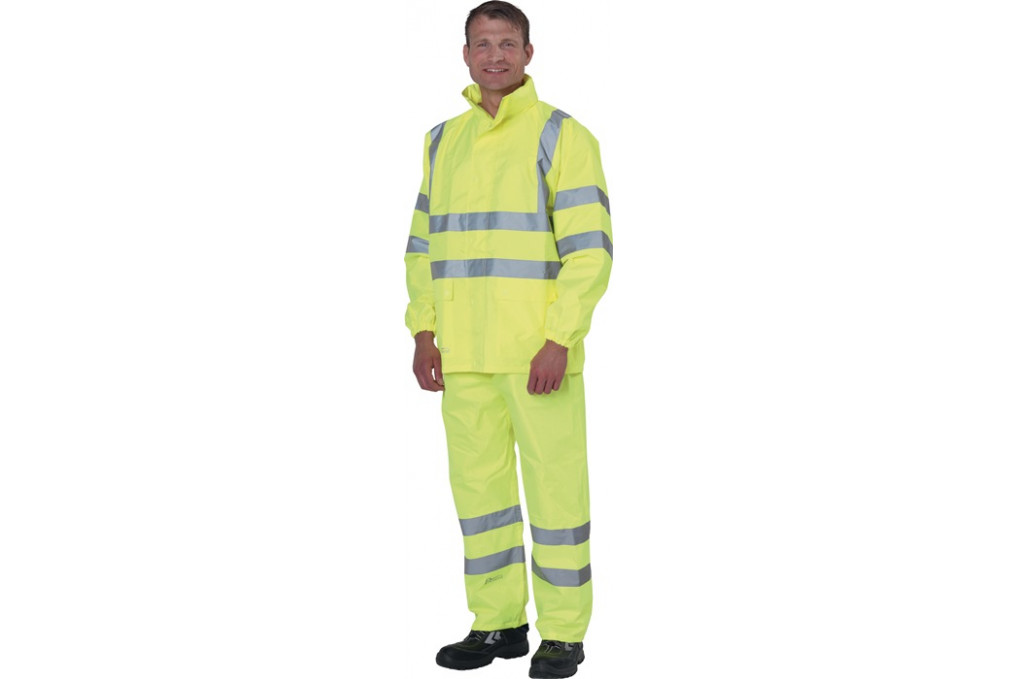 Warnschutz Regenjacke Gr.XL gelb PREVENT Warnschutz Regenjacke Gr.XL gelb PREVENT