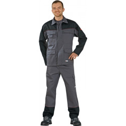 Schweißerschutz Bundjacke Weld Shield Gr.46 grau schwarz Schweißerschutz Bundjacke Weld Shield Gr.46 grau schwarz