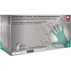 Einweghandschuh SolidSafety ChemN Special Gr.XXL grün Nitril PSA III Einweghandschuh SolidSafety ChemN Special Gr.XXL grün Nitril PSA III