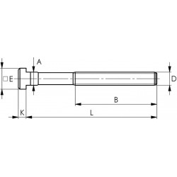 T Nutenschraube DIN 787 T Nut 10mm M10 L.40mm Güte 10.9 AMF T Nutenschraube DIN 787 T Nut 10mm M10 L.40mm Güte 10.9 AMF