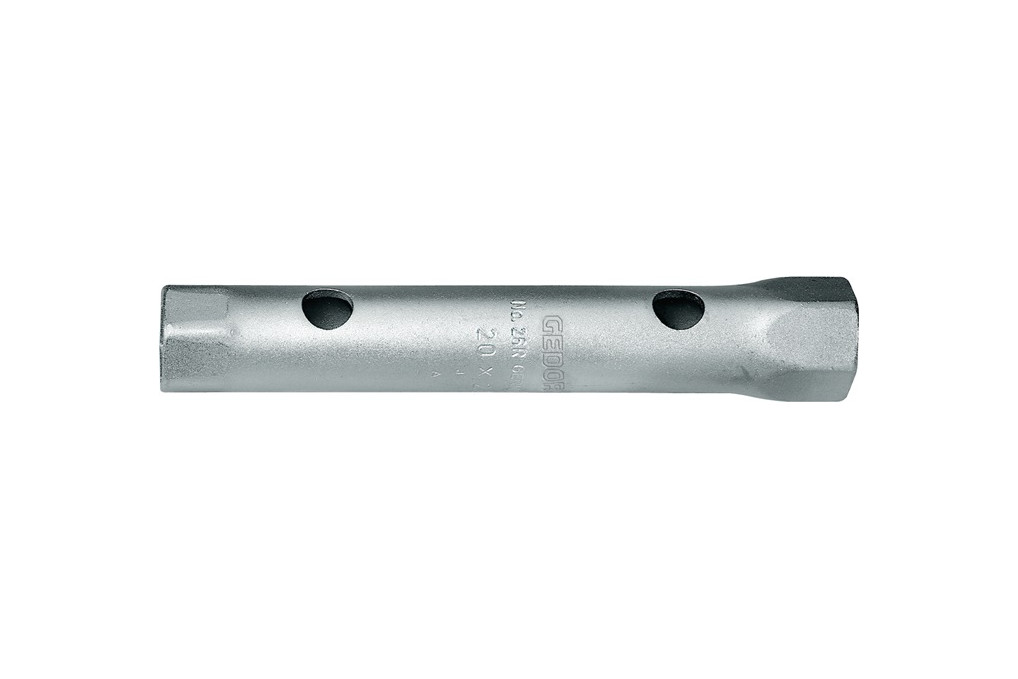 Rohrsteckschlüssel 26 R SW 24x26mm L.180mm Bohrungs D.14,5mm verchr.GEDORE Rohrsteckschlüssel 26 R SW 24x26mm L.180mm Bohrungs D.14,5mm verchr.GEDORE