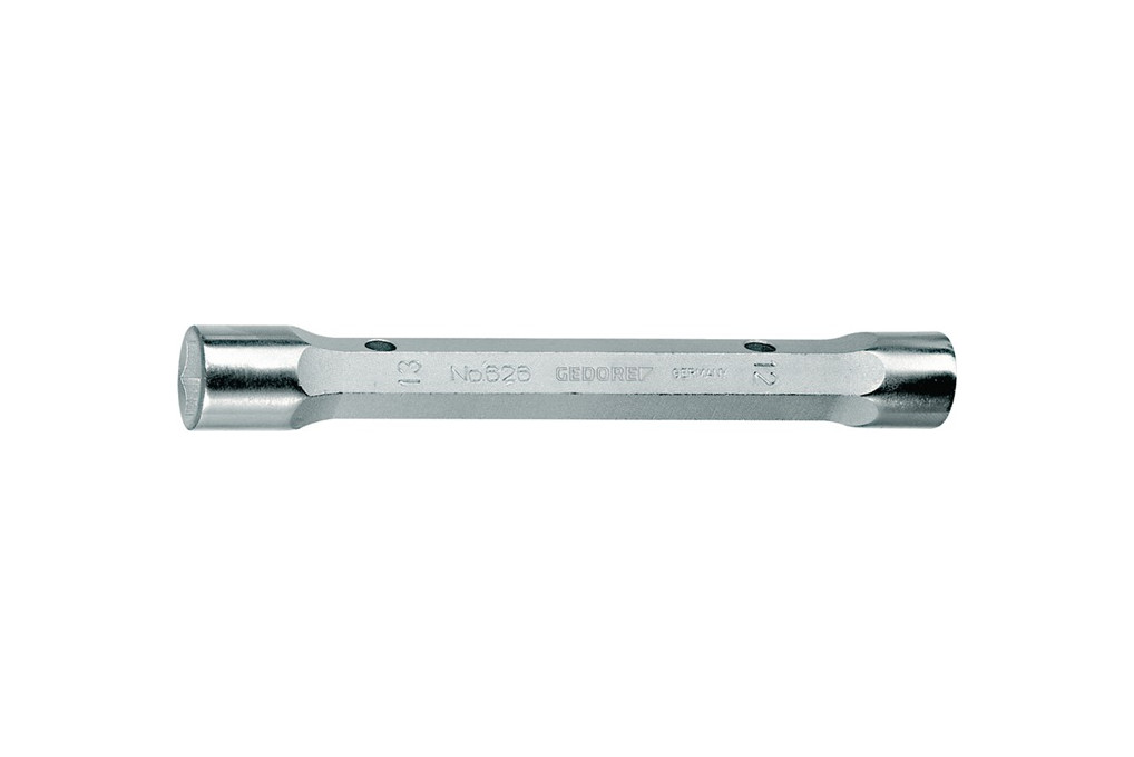 Doppelsteckschlüssel 626 SW 24x26mm L.195mm massiv Bohrungs D.21,5 23,5mm GEDORE Doppelsteckschlüssel 626 SW 24x26mm L.195mm massiv Bohrungs D.21,5 23,5mm GEDORE