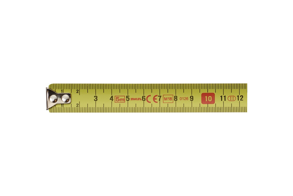 Taschenrollbandmaß L.8m B.25mm mm cm EG II Kapsel Festst.STANLEY Taschenrollbandmaß L.8m B.25mm mm cm EG II Kapsel Festst.STANLEY