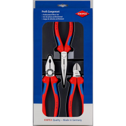 Zangensatz Montage Paket Inh.3tlg.Ku. Tiefziehteil KNIPEX