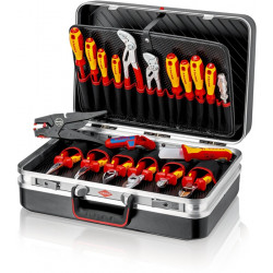 Werkzeugkoffer 20 tlg.Koffer a.ABS Material Elektroinstallation KNIPEX Werkzeugkoffer 20 tlg.Koffer a.ABS Material Elektroinstallation KNIPEX