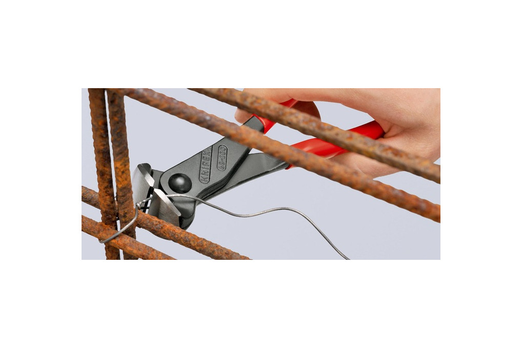 Vornschneider Gesamt L.200mm Ku.überzogen KNIPEX