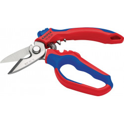 Elektriker Handwerkerschere L.160mm Mehrkomp. Hüllen KNIPEX Elektriker Handwerkerschere L.160mm Mehrkomp. Hüllen KNIPEX
