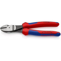 Kraftseitenschneider L.200mm pol.Form 0 2K Hülle KNIPEX