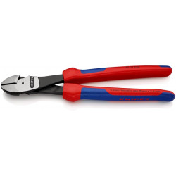 Kraftseitenschneider L.250mm pol.Form 0 2K Hülle KNIPEX