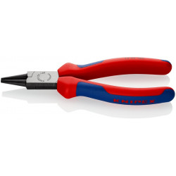 Rundzange L.160mm Kopf pol.Mehrkomp. Hüllen KNIPEX