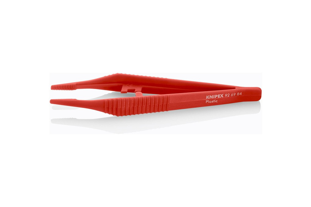 Kunststoffpinzette L.130mm ger.Spitzenbreite 3,5mm KNIPEX Kunststoffpinzette L.130mm ger.Spitzenbreite 3,5mm KNIPEX