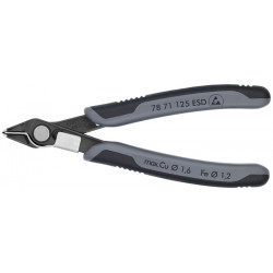 Elektronik Seitenschneider Super Knips® L.125mm Form 7 Facette nein brün.KNIPEX Elektronik Seitenschneider Super Knips® L.125mm Form 7 Facette nein brün.KNIPEX