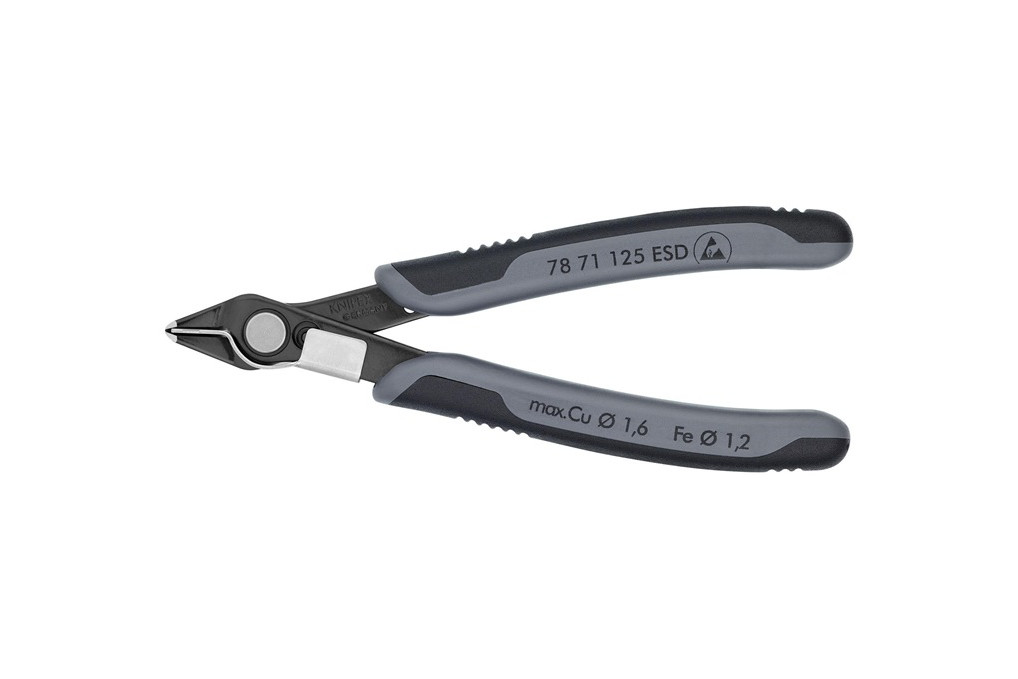 Elektronik Seitenschneider Super Knips® L.125mm Form 7 Facette nein brün.KNIPEX Elektronik Seitenschneider Super Knips® L.125mm Form 7 Facette nein brün.KNIPEX