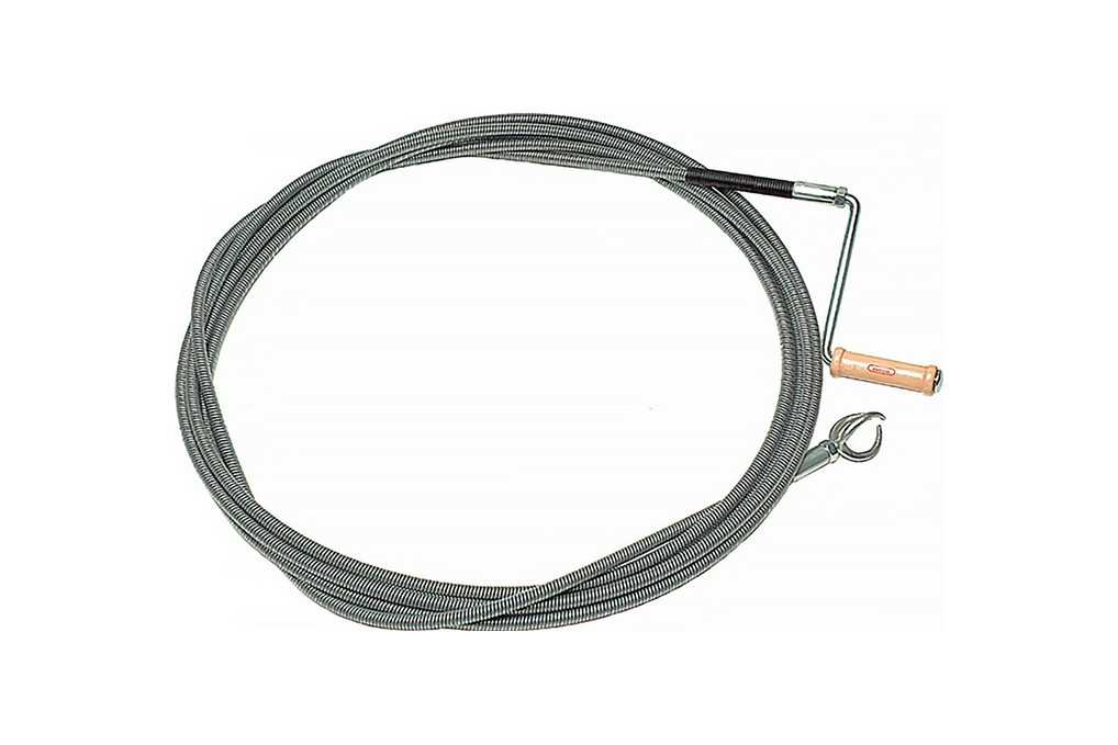 Rohrreinigungswelle L.10m Wellen D.12mm Krallen D.40mm doppellag.m.Stahlkuppl. Rohrreinigungswelle L.10m Wellen D.12mm Krallen D.40mm doppellag.m.Stahlkuppl.